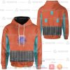 Anime Pokemon Deoxys Cosplay 3D All Over Printed Hoodie