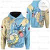 Anime Pokemon Gyarados 3D Hoodie Apparel