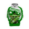 Baby Yoda Bud Light 3D All Over Print Hoodie