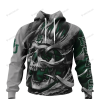 Baylor Bears Skull Personalized Custom 3D Hoodie