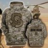 Cornell Big Red 3D Camo Veteran Hoodie