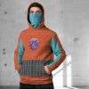 Deoxys Pokemon Hoodie Mask