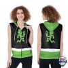 Hatchet Man Insane Clown Sleeveless Zip Hoodie