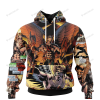 Hawkman Vol Dc Comics 3D All Over Printed Hoodie