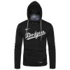 Los Angeles Dodgers Custom Name And Number 3D Hoodie Mask