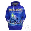 Megadeth Branded Unisex 3D Hoodie
