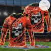 Nfl Cleveland Browns 3D Hoodie Skull Lover- Tagotee