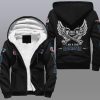 Nfl New England Patriots Wings Skull Fleece Hoodie