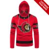 Nhl Ottawa Senators Personalized 3D Hoodie Mask