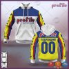 Personalize Bmx Profile Racing Factory Team White 3D Shirt