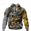 Personalized Hawthorn Hawks Custom Skull Jersey Hoodie