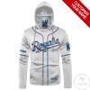 Personalized Name And Number Kansas City Royals Gaiter Mask Hoodie
