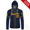 Personalized Name And Number Milwaukee Brewers Gaiter Mask Hoodie