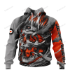Personalized Philadelphia Flyers Custom Skull Jersey Hoodie