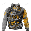 Personalized Pittsburgh Pirates Custom Skull Jersey Hoodie