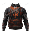 Personalized San Francisco Giants Custom 3D Warriors Jerseys Hoodie