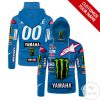 Personalized Yamaha Mountain Dew Branded Blue Mask Hoodie