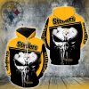 Pittsburgh Steelers Nfl Punisher Skull 3D Hoodie