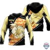 Pokemon Ninetales Costume 3D Zip Hoodie T-Shirt
