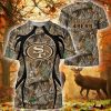 San Francisco 49Ers Nfl Camo 3D Shirt