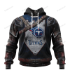 Tennessee Titans Warrior 3D Shirt
