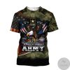 Us Army Hoodie Since 1775 Eagle With Army 3D All Over Print Hoodie
