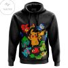 Vibing Pokemon Characters Pullover Hoodie