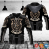 Viking Warrior Valhalla 3D Hoodie